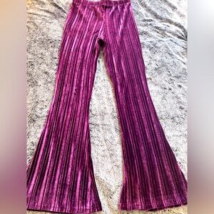 Women’s Wild Fable Velvet Bellbottom Pants